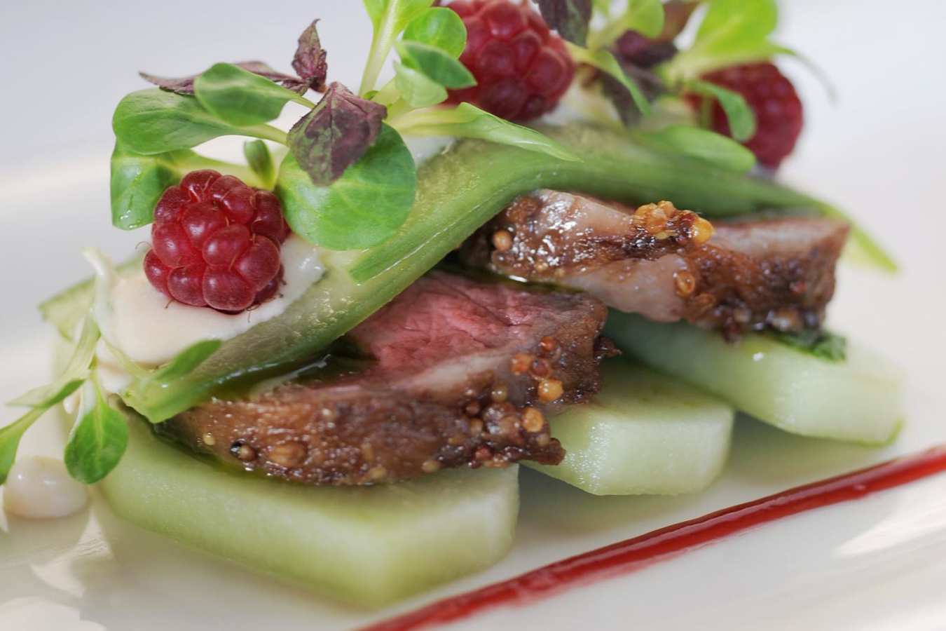 Food at the Long Pavilion - qualia