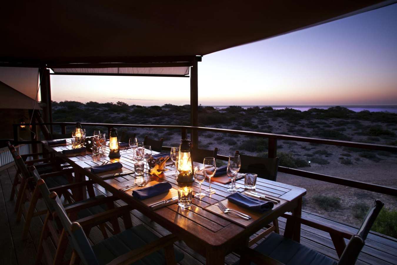 Dining with a view - Sal Salis