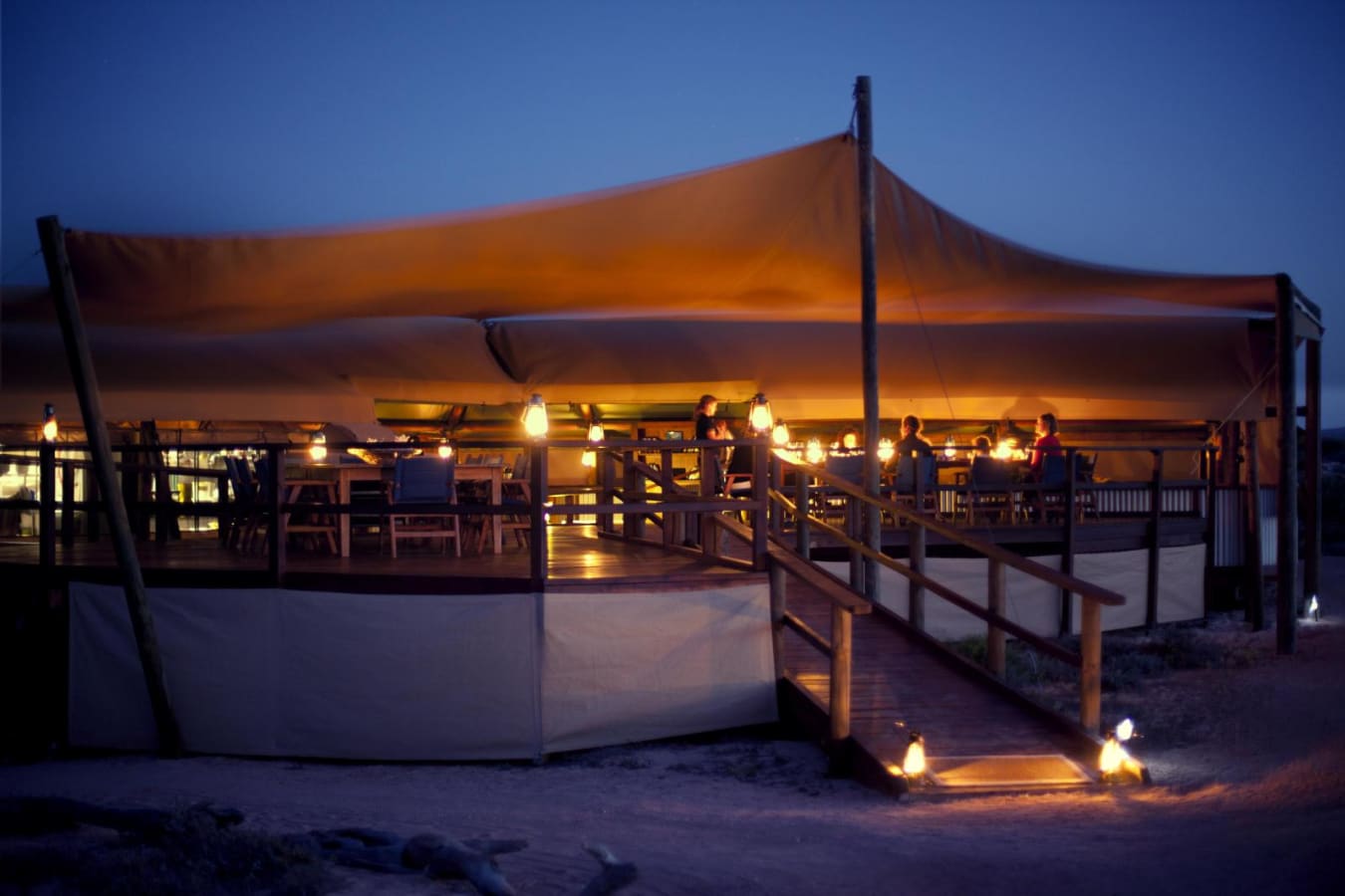 Main camp area - Sal Salis