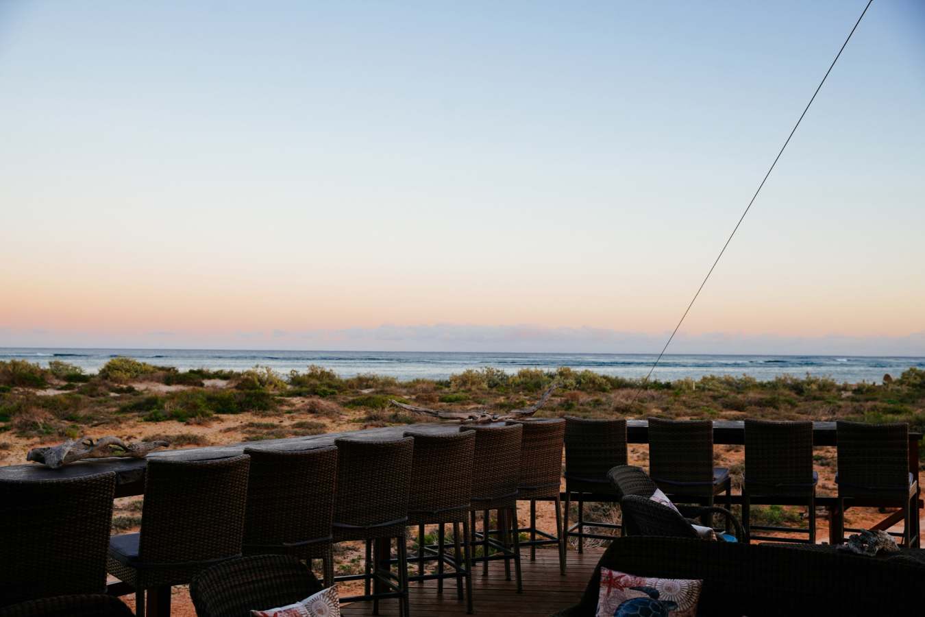 Main Lodge Deck Area - Sal Salis