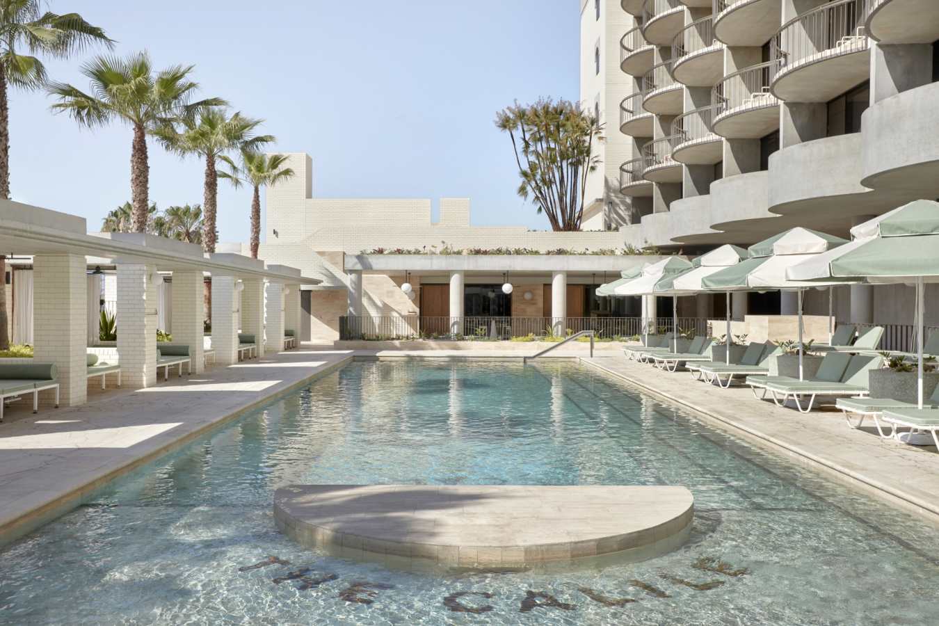 Poolside  