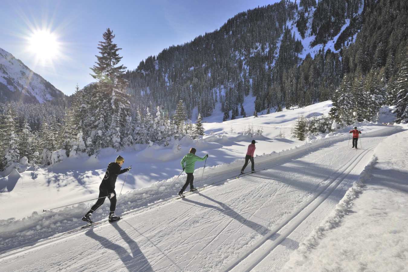 Cross country skiing