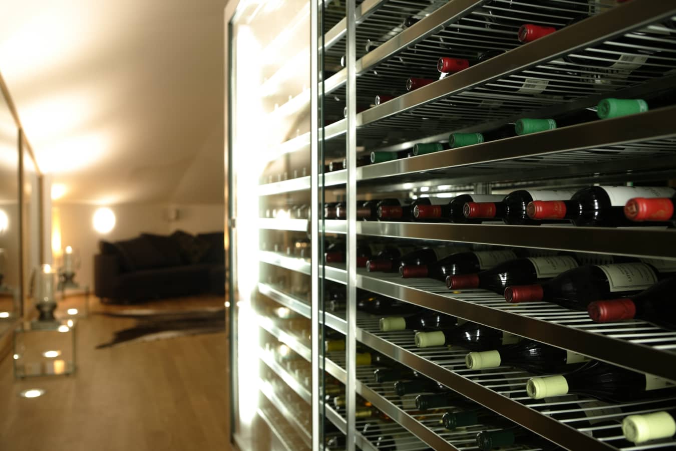 Artemis wine wall