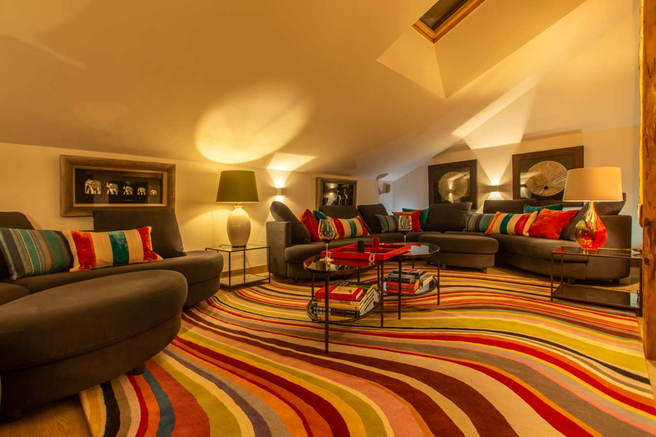 Living Room - Chalet Artemis