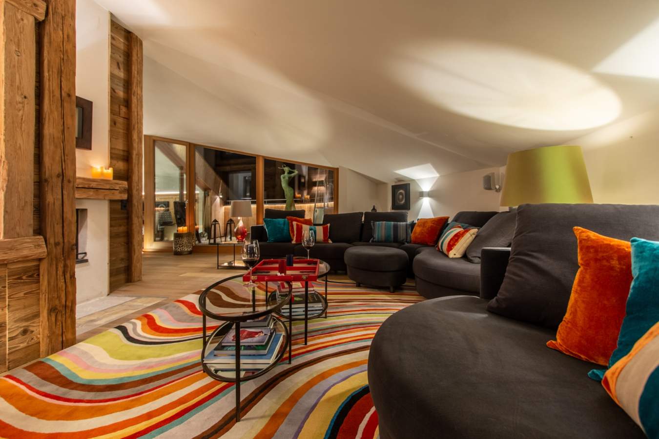 Living Room - Chalet Artemis