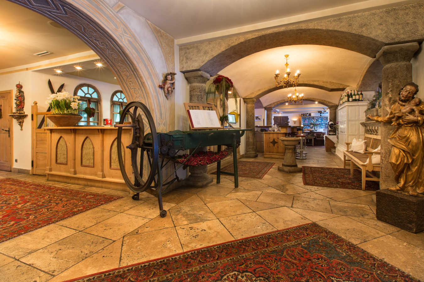 Reception Area - St Anton Hof