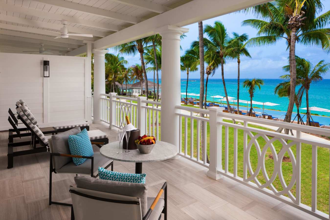 Ocean View Suite balcony - The Ocean Club