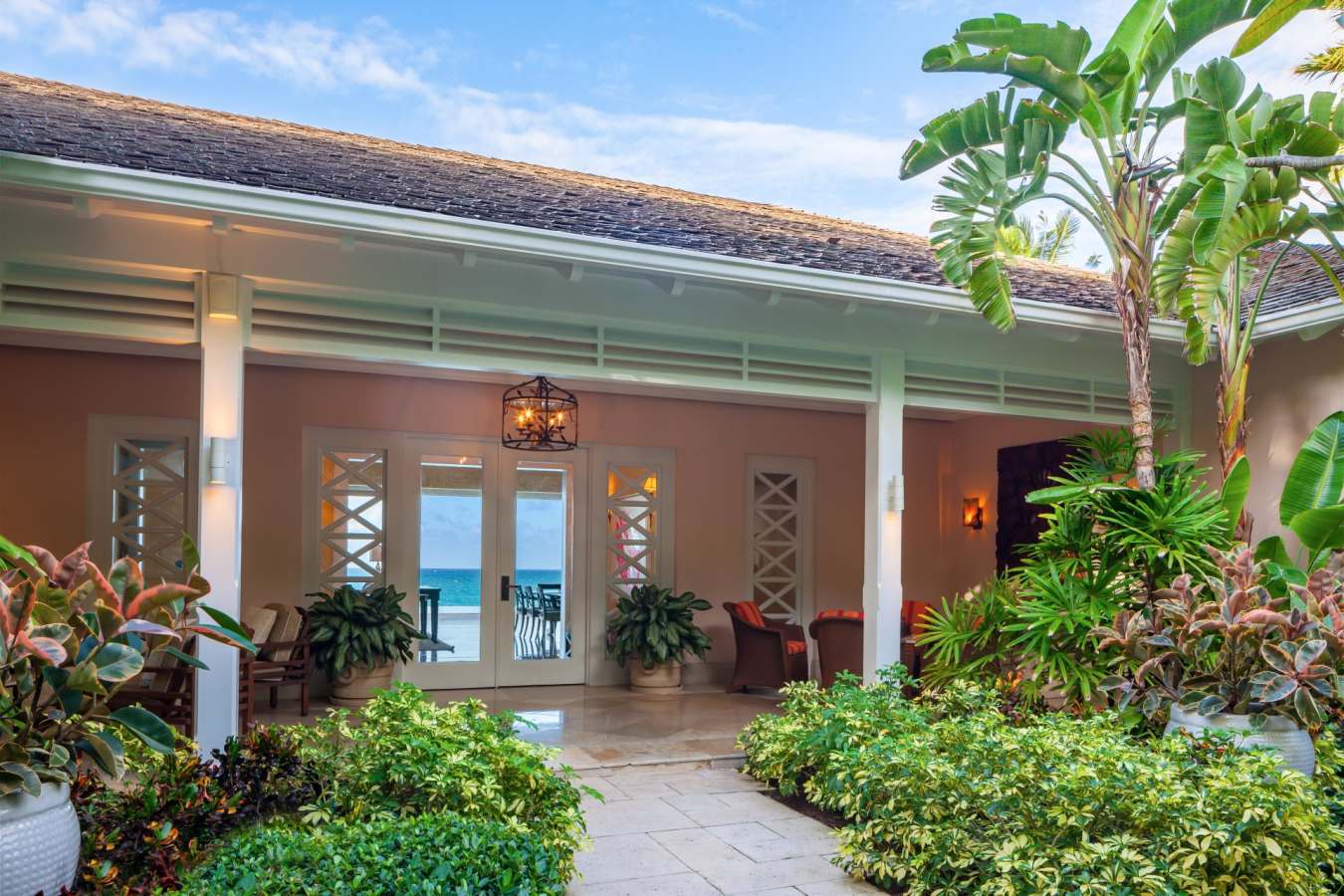 Villa Entrance - The Ocean Club