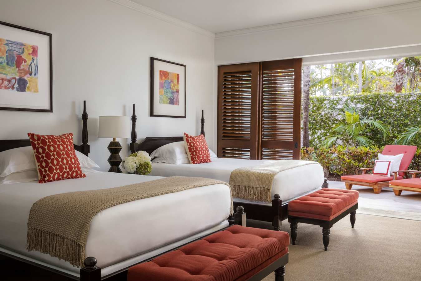 Double Queen Garden View - The Ocean Club