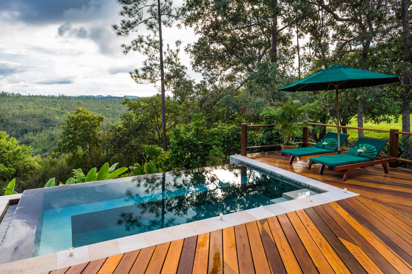 Private plunge pool - Blancaneaux Lodge