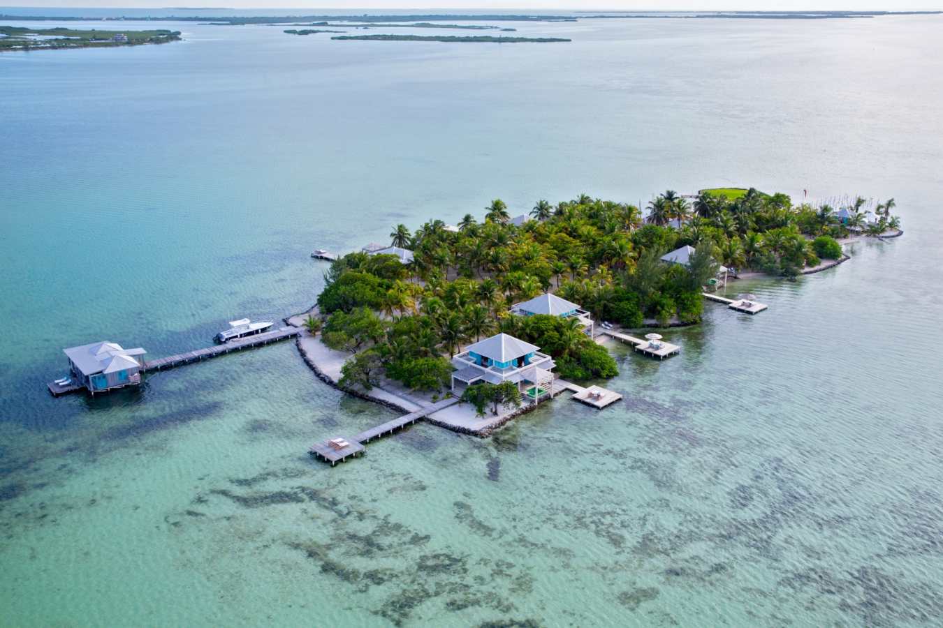 Aerial Views - Cayo Espanto