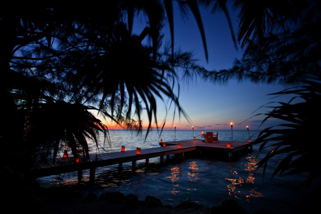 Private dining - Cayo Espanto