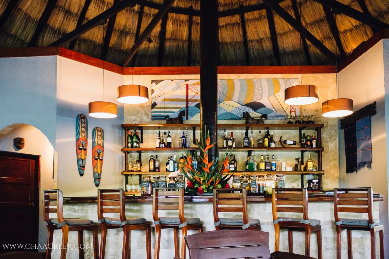 Chaa Creek Bar - The Lodge at Chaa Creek
