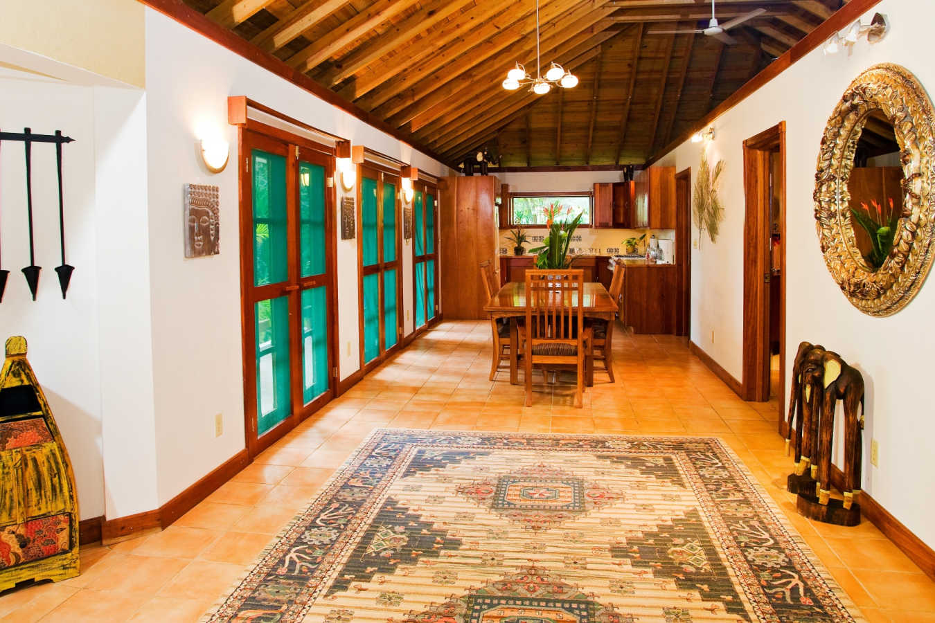 Spa Villa Interior - The Lodge at Chaa Creek