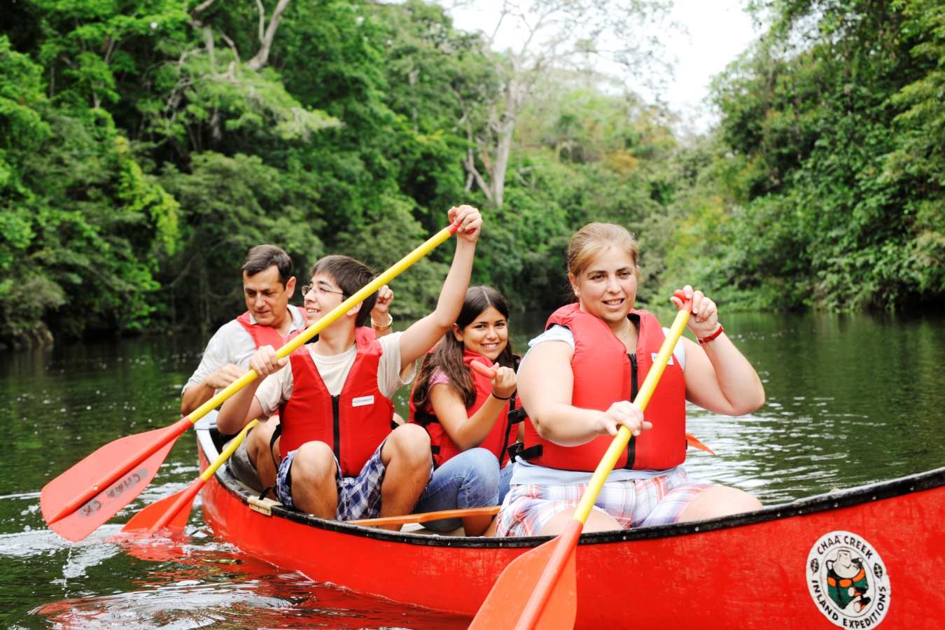 Canoeing - Guatemala & Belize for the Family
