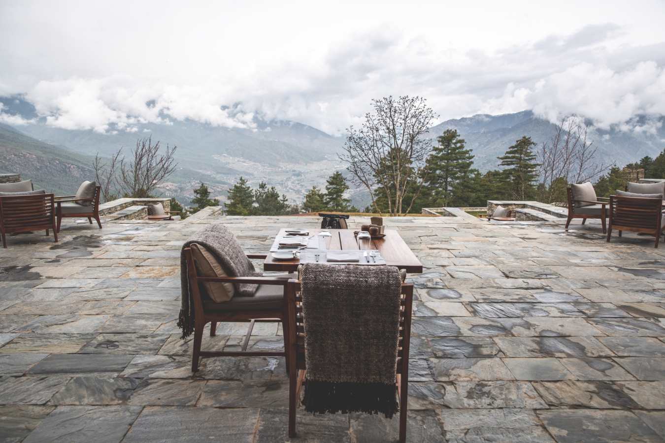Terrace - Six Senses Paro
