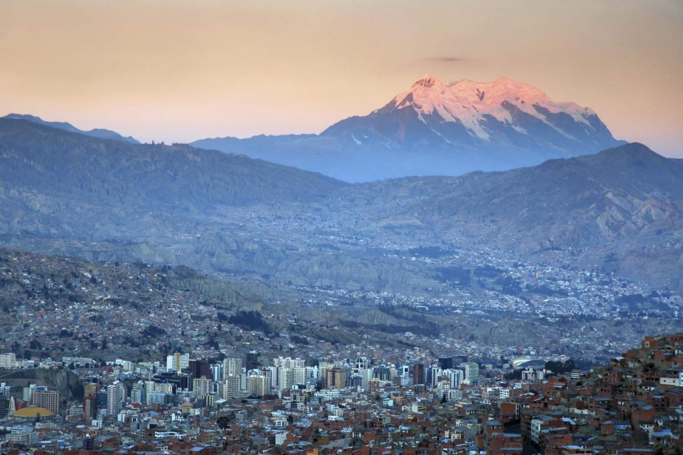 View of La Paz from El Alto