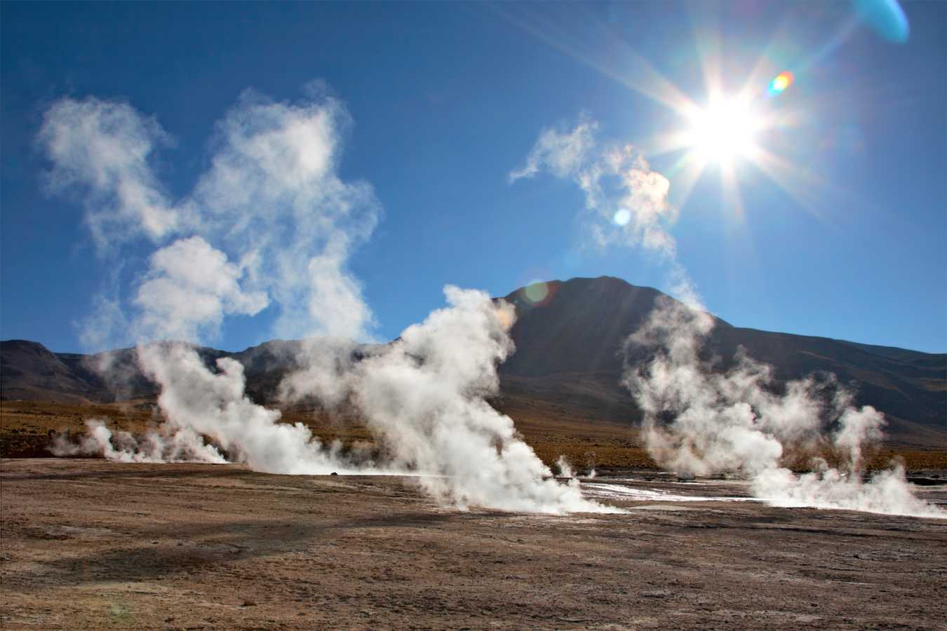 Geysers in the Atacama - Atacama to Lake Titicaca