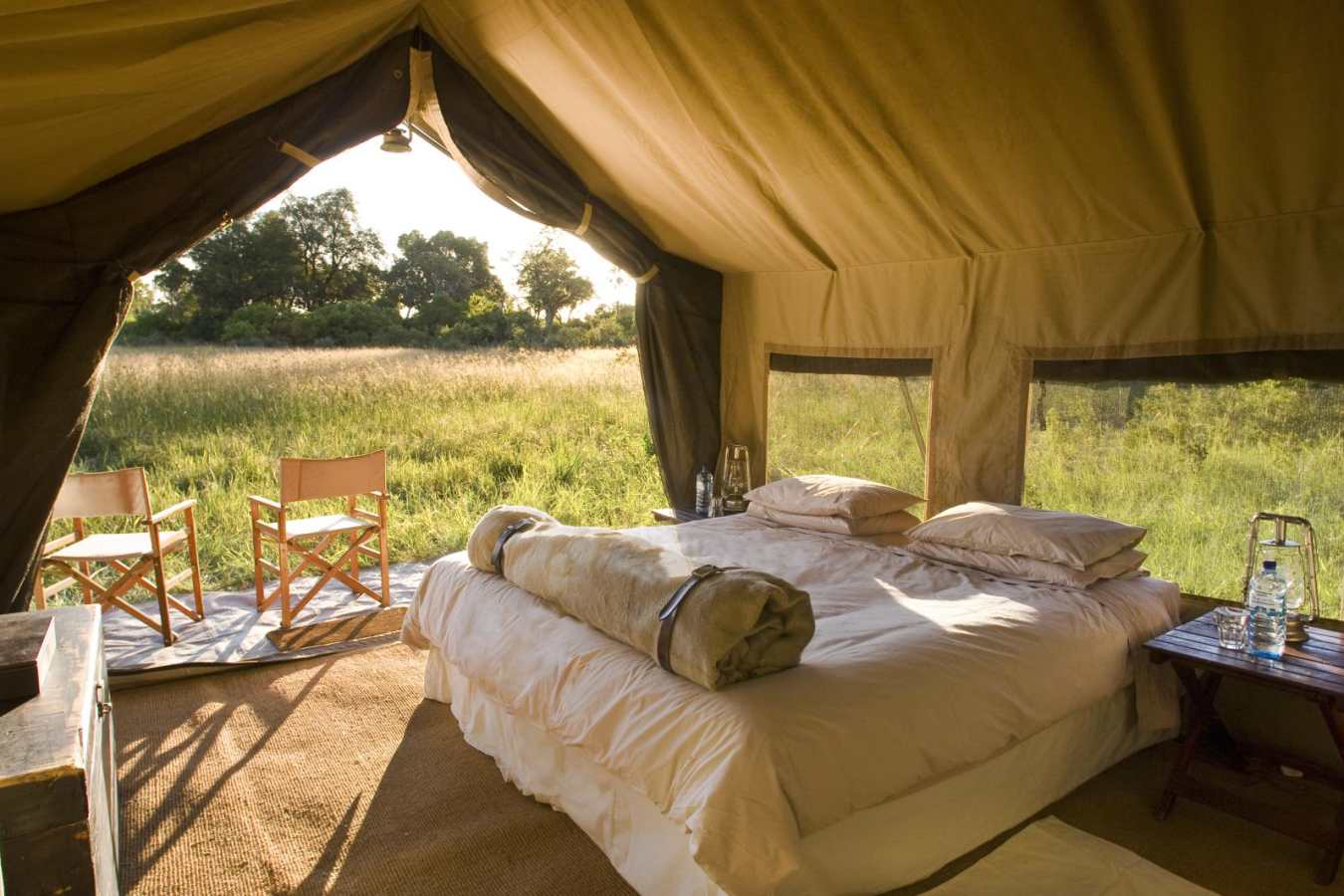 Tent Interior - Chobe Under Canvas
