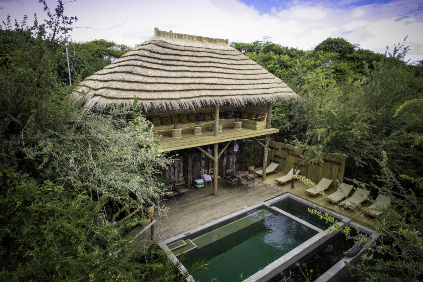 Aerial View - Chobe Bakwena Lodge