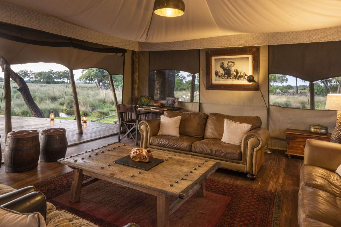 Lounge area
