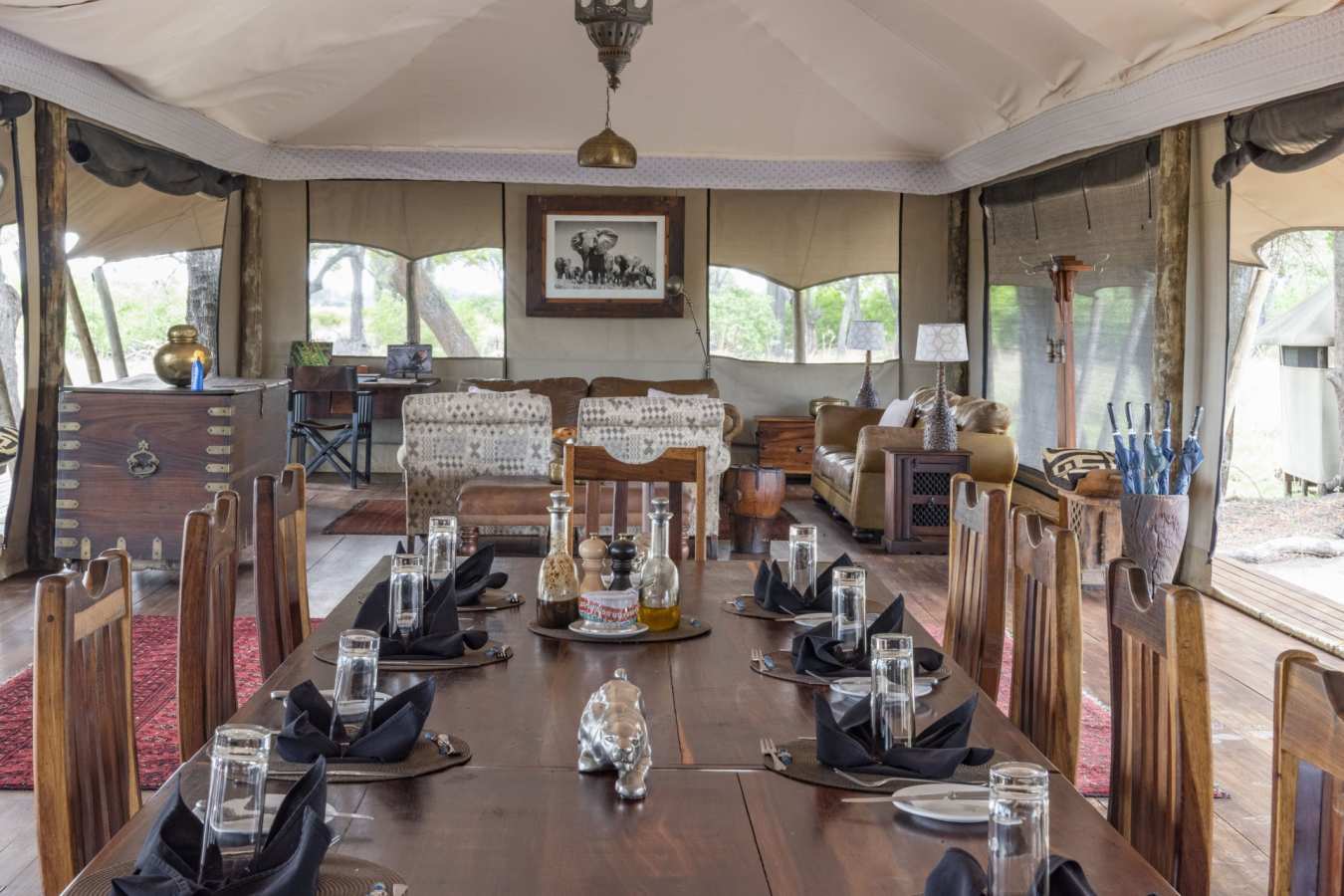 Dining area