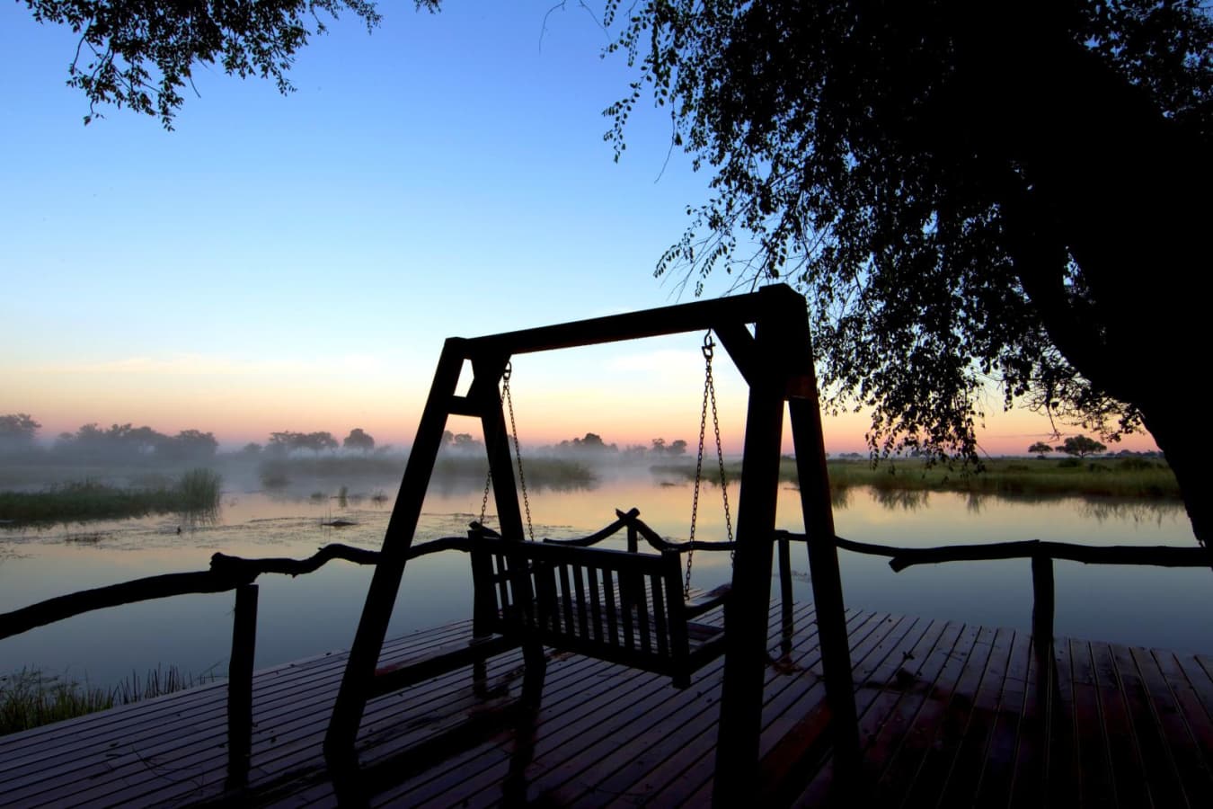 Swing Seat - Kwando Lagoon Camp
