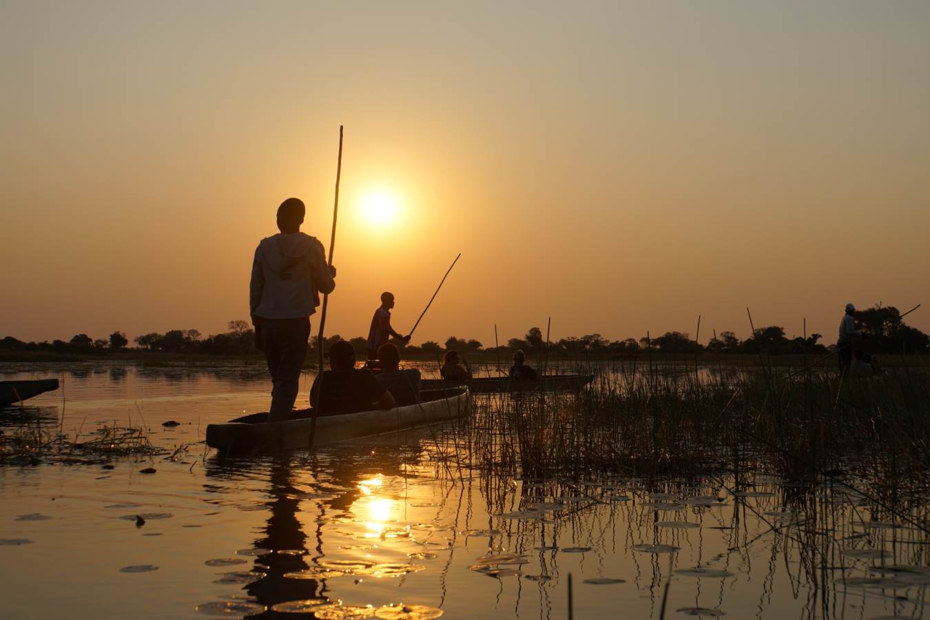 Sunset mokoro