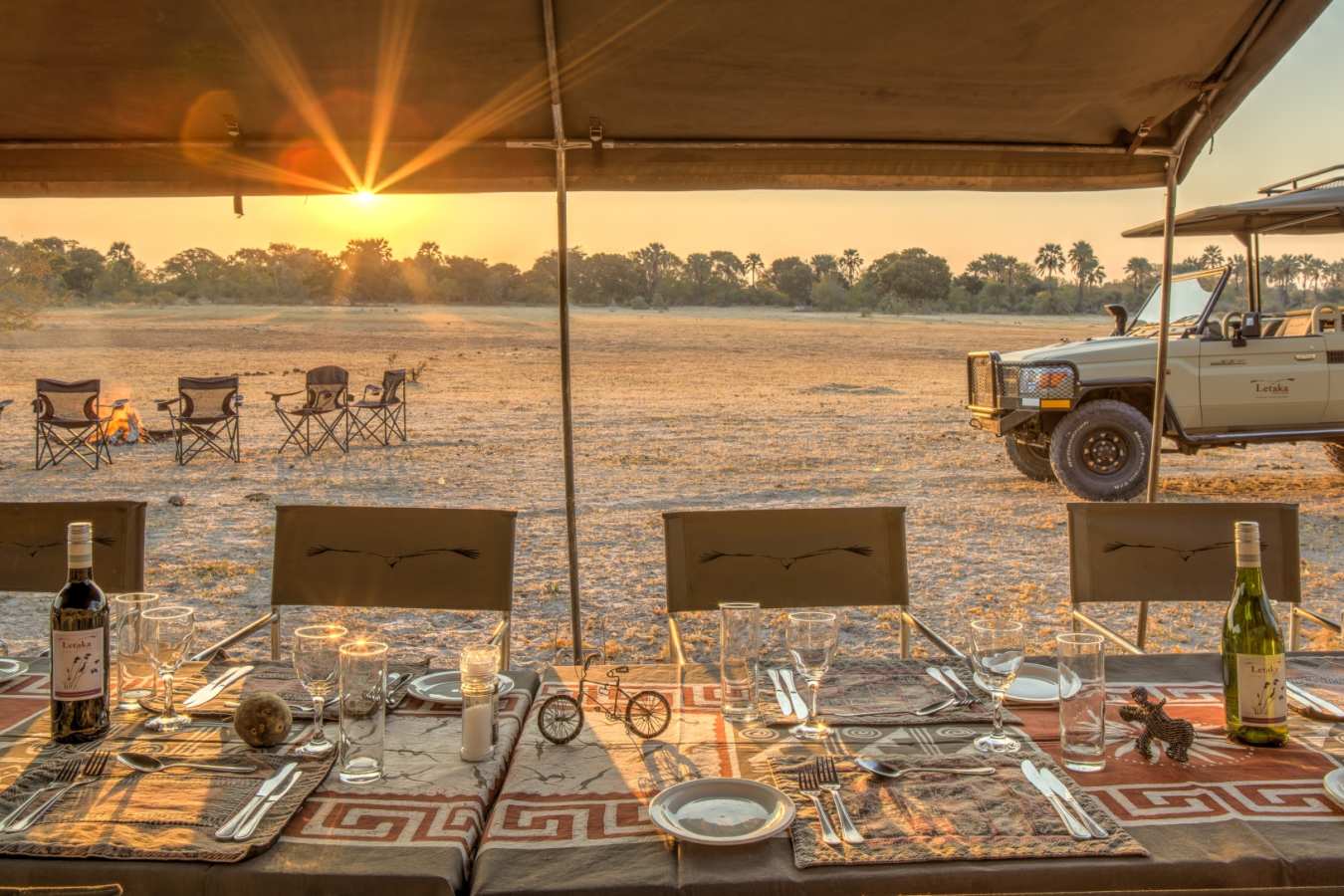 Dinner set up
