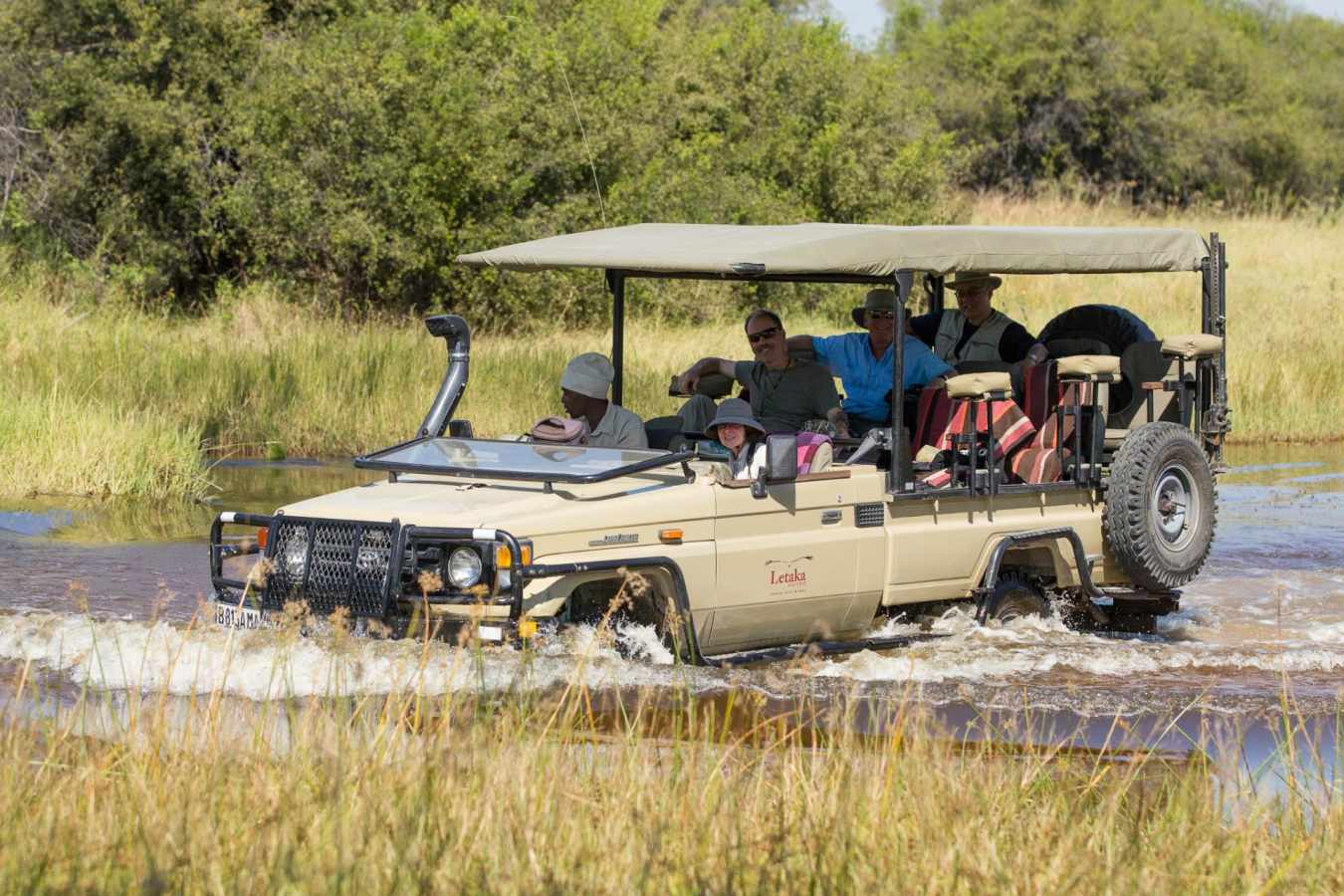 Fording the Delta - Letaka Safaris