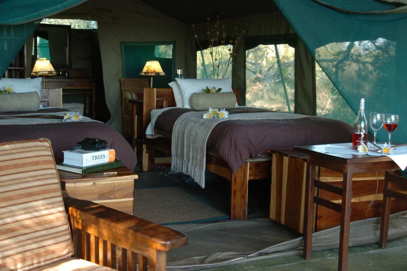 Tented room - Macatoo Camp