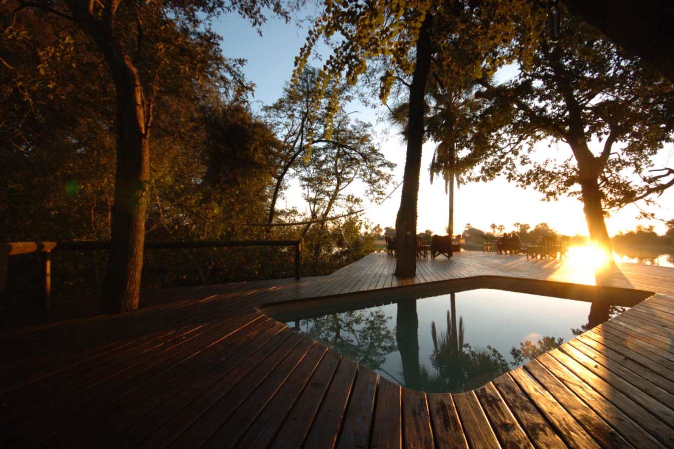 The swimming pool - Macatoo Camp
