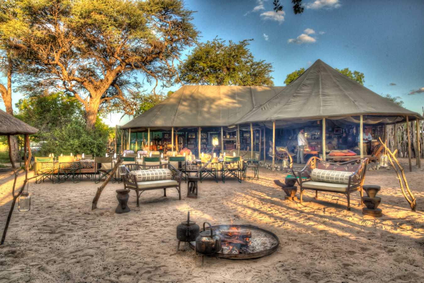 Outdoor lounge area - Meno A Kwena