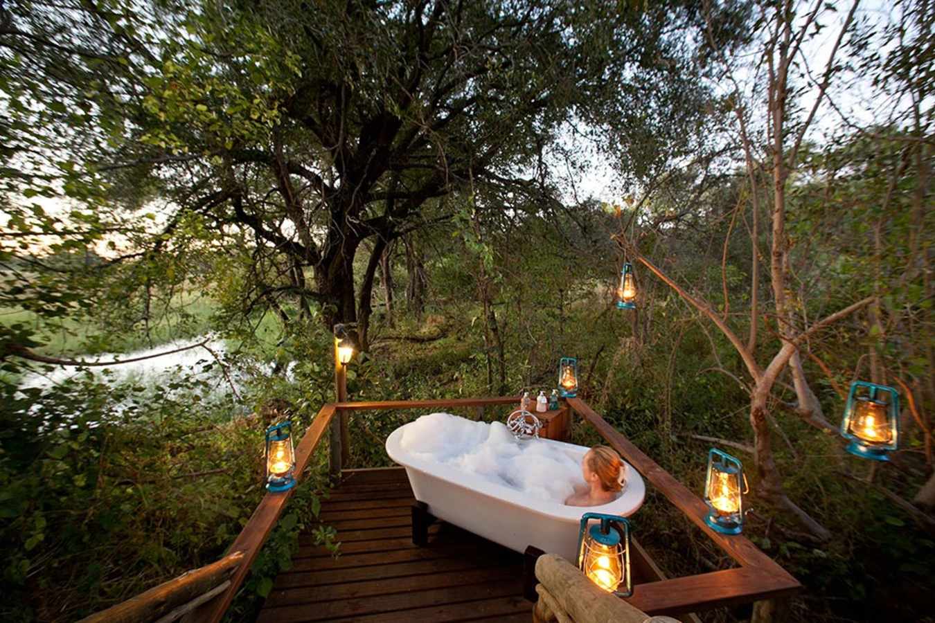 Outdoor bath