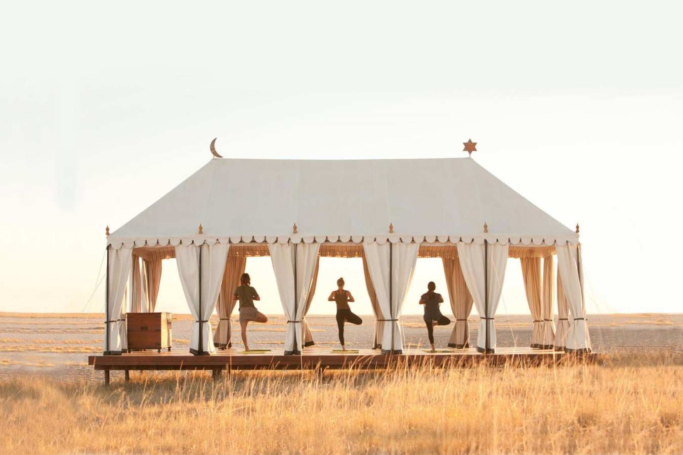 Yoga tent - San Camp