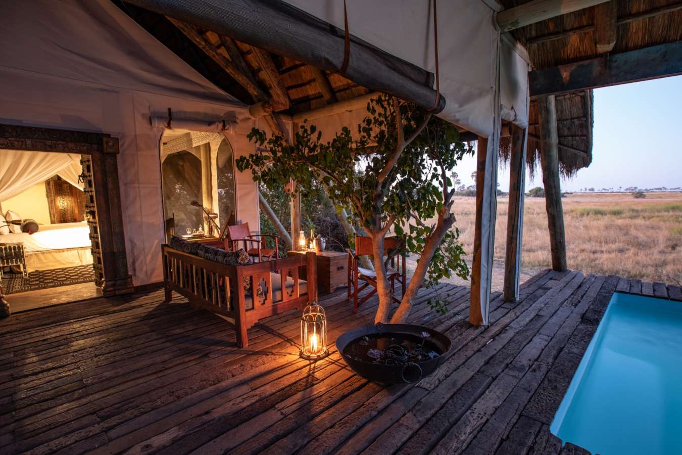 Private deck
