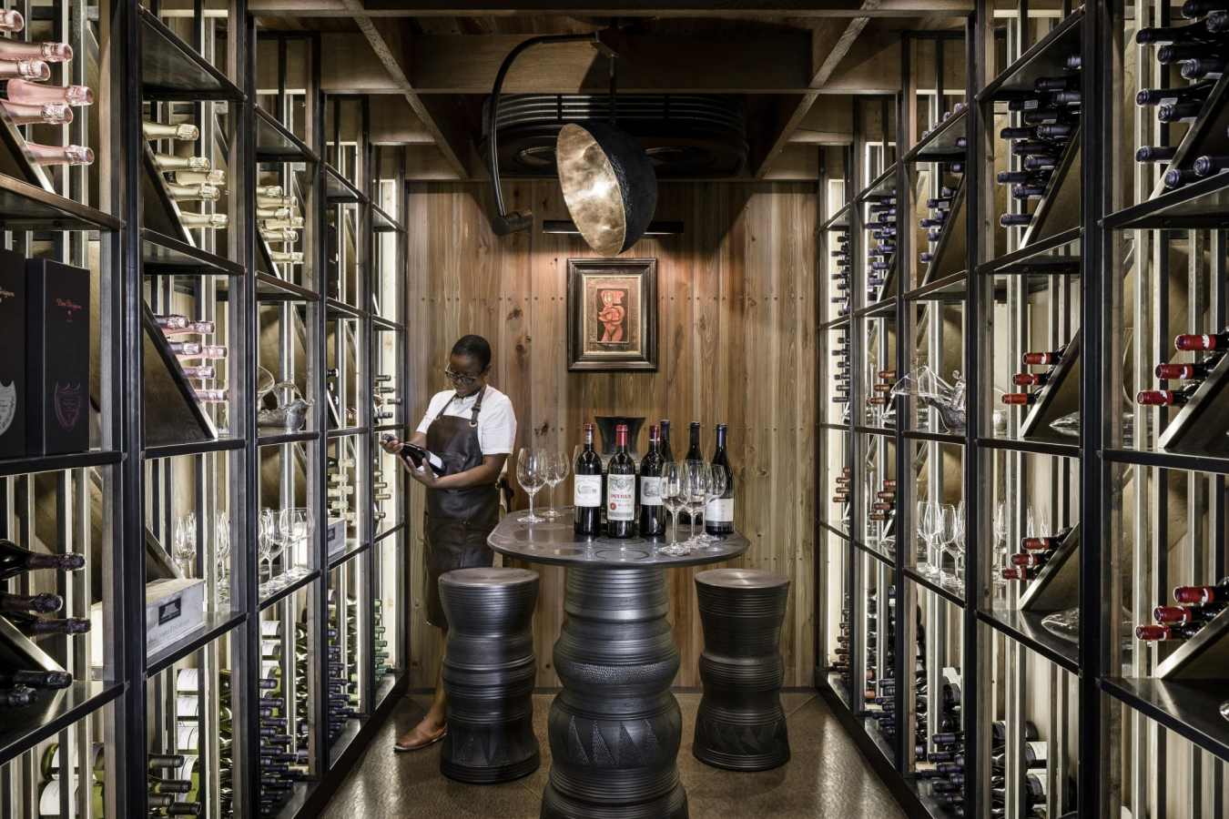 Wine Cellar - Xigera Safari Lodge 