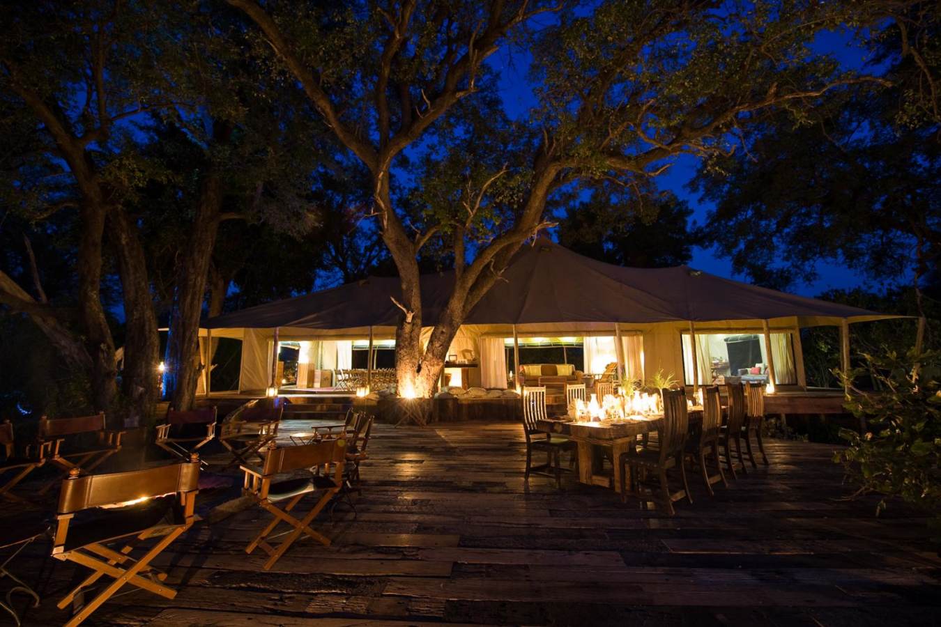 The main area at night - Zarafa