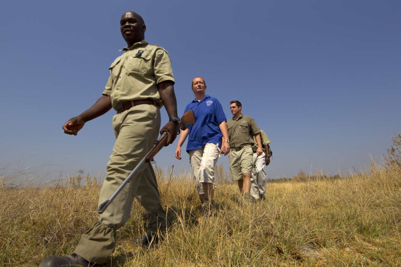 Bush walk - Botswana Honeymoon