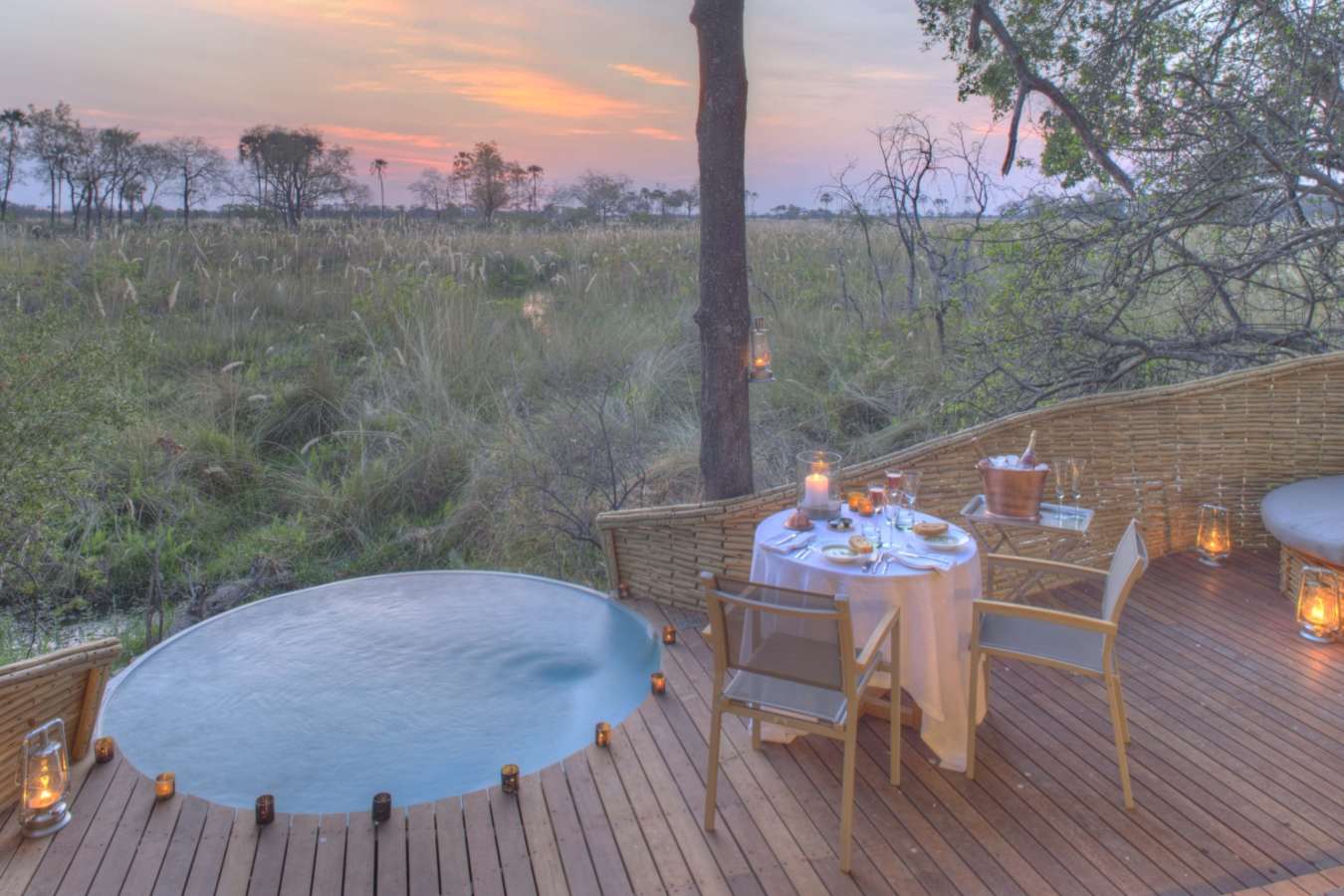 Sandibe room terrace