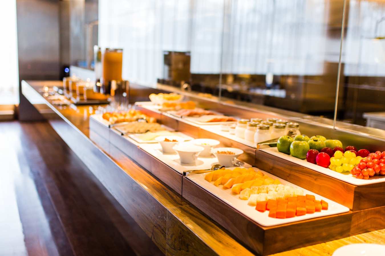 Breakfast buffet