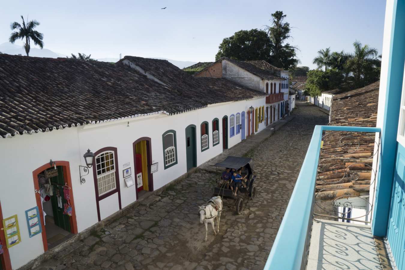 Paraty colonial streets - Casa Turquesa