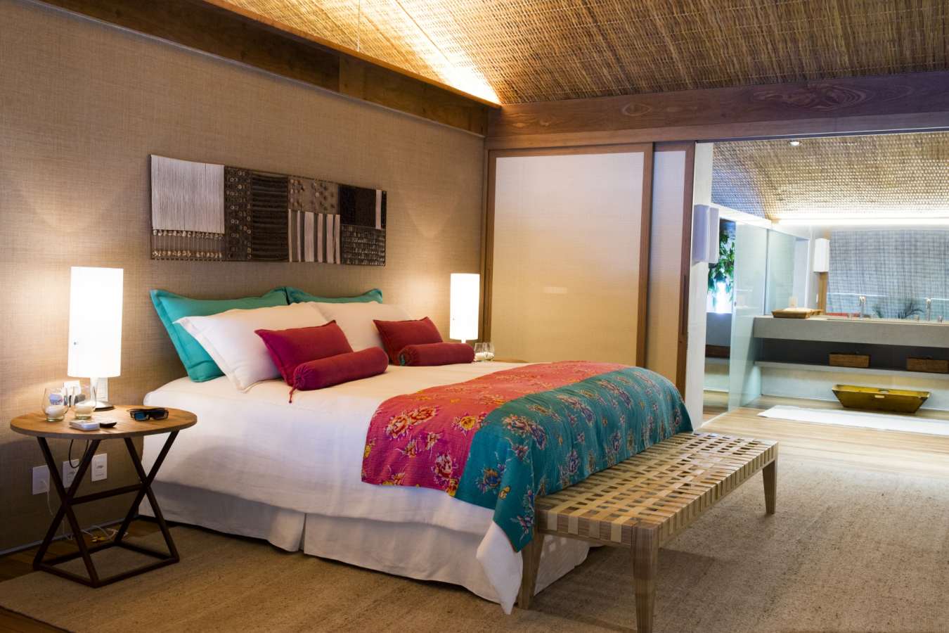 Suite Paraty bedroom - Pousada Literaria