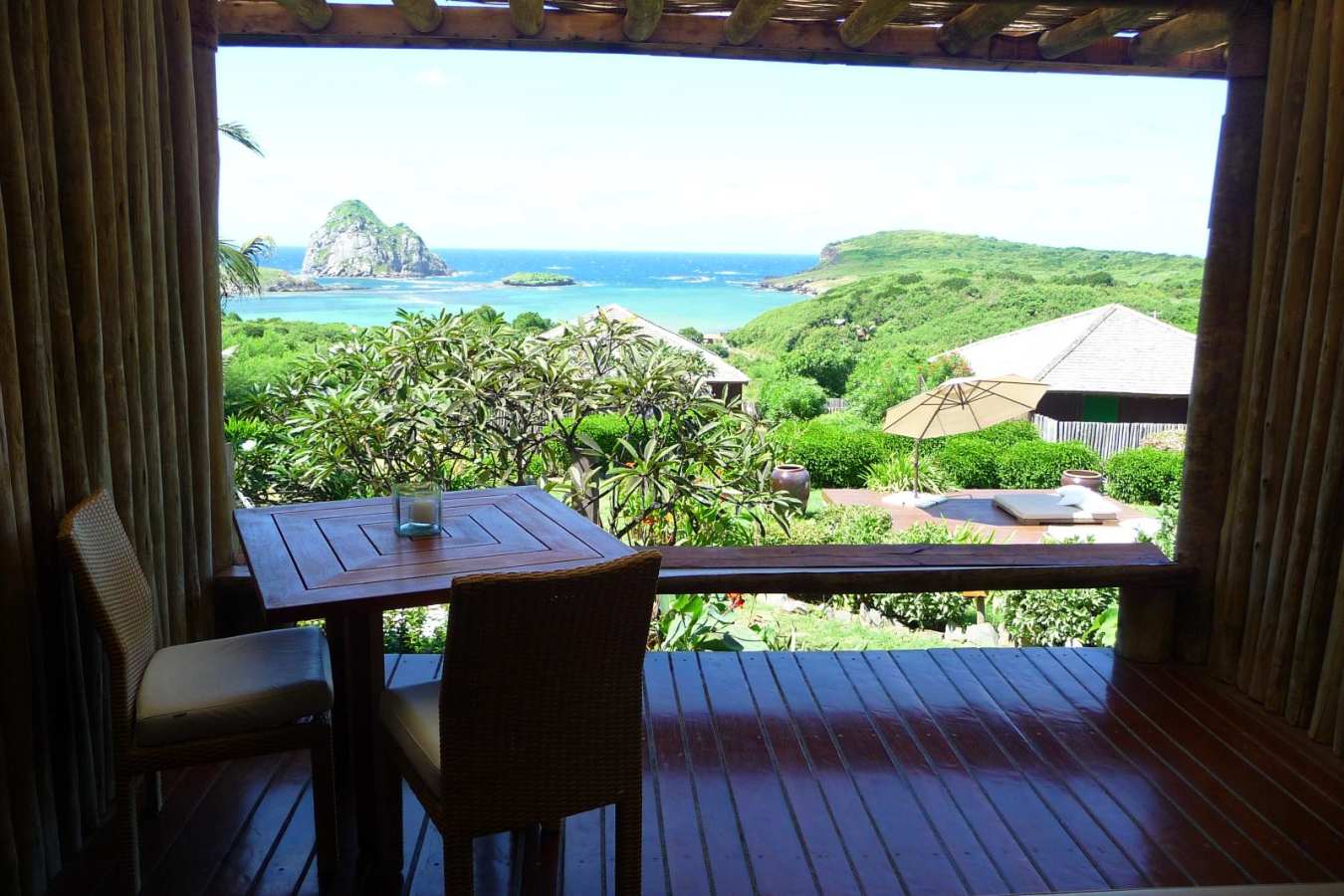 View from luxury apartment - Pousada Maravilha