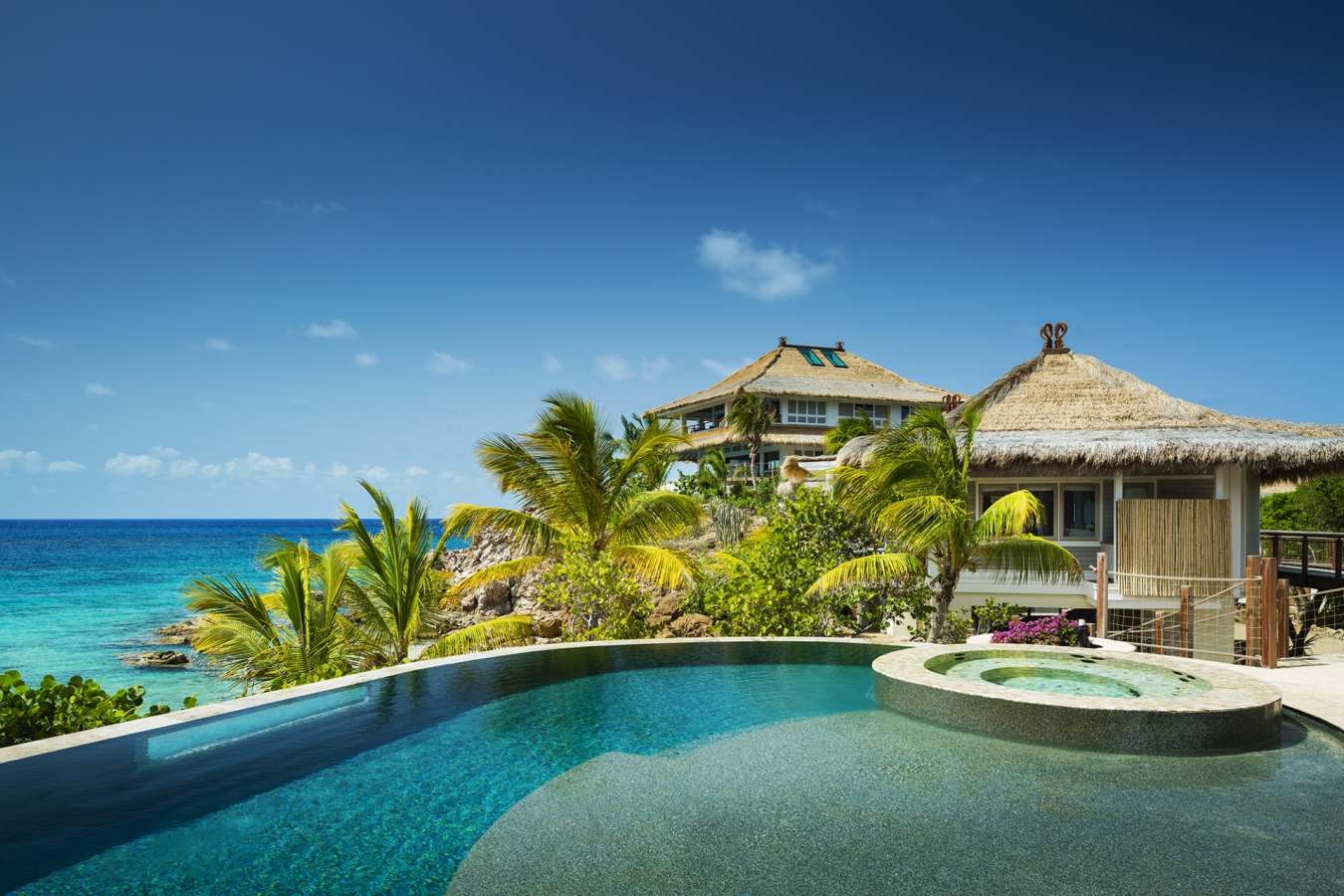 Beach Villa Pool and View