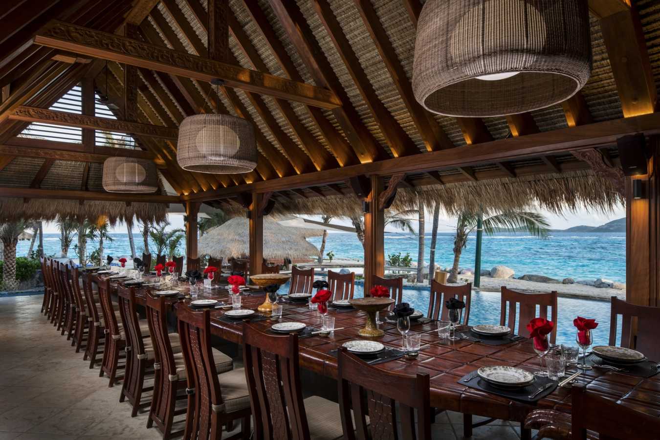Crocodile Pavilion dining
