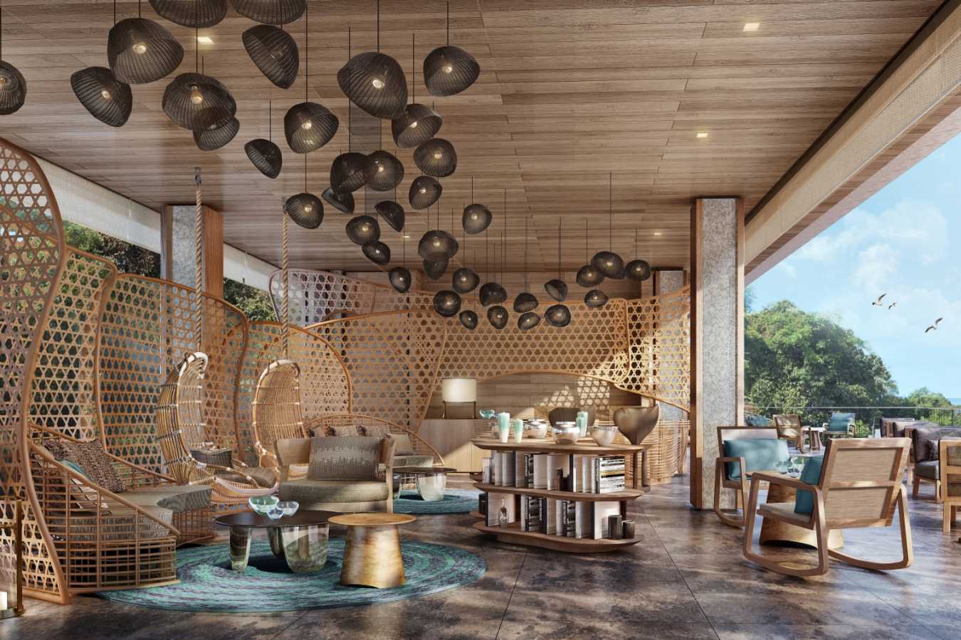 Lobby - Six Senses Krabey Island