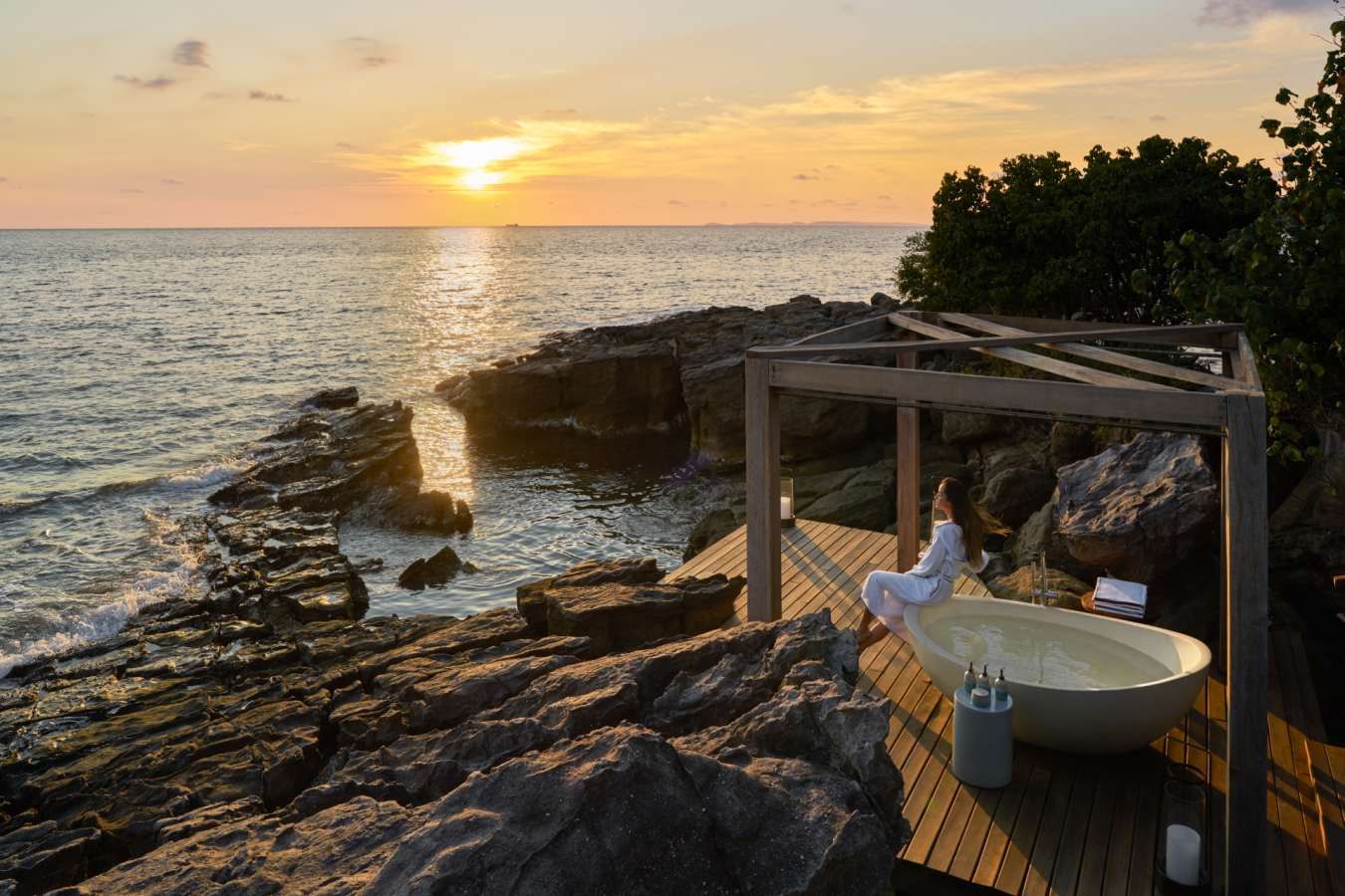 Outdoor bathtub - Six Senses Krabey 