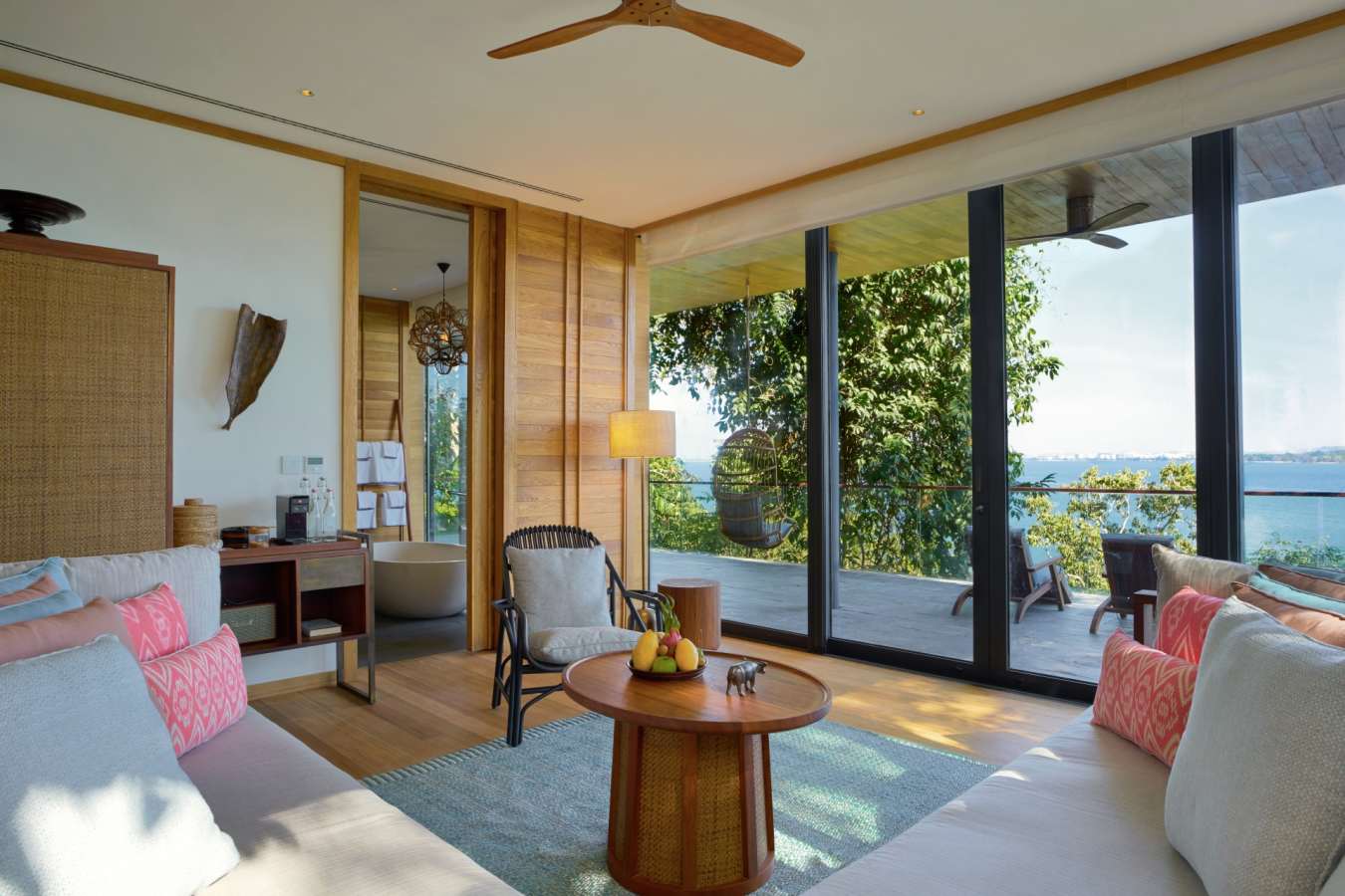 Upstairs Six Senses Krabey Island  