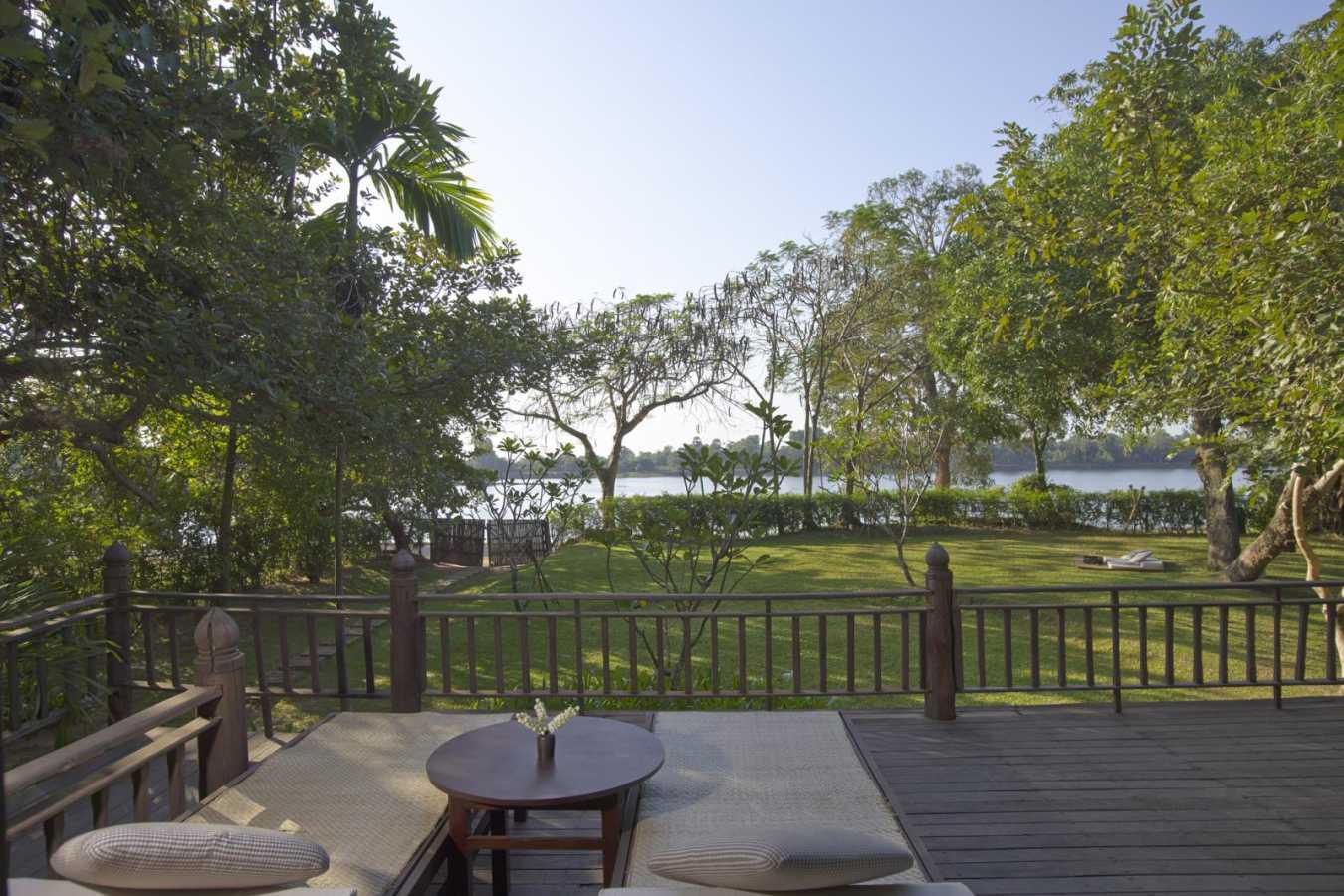 Amansara Balcony - The Jewels of Cambodia